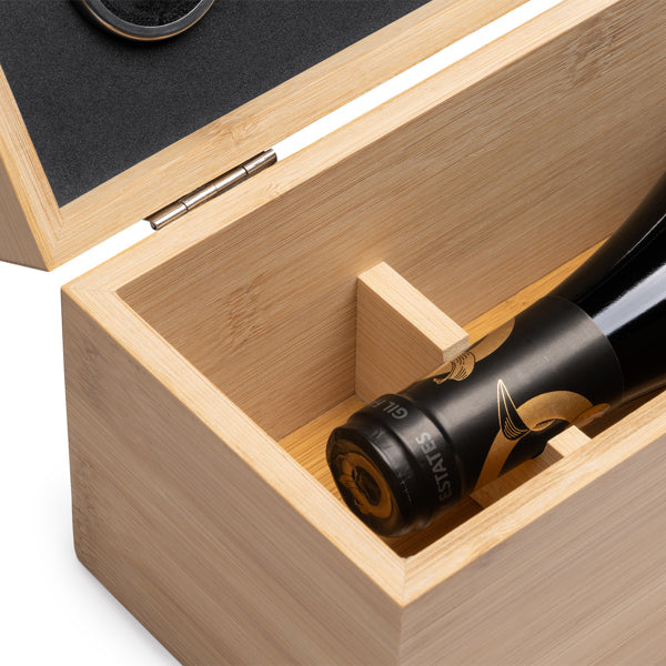 Estuche para Botella de Vino y Accesorios
