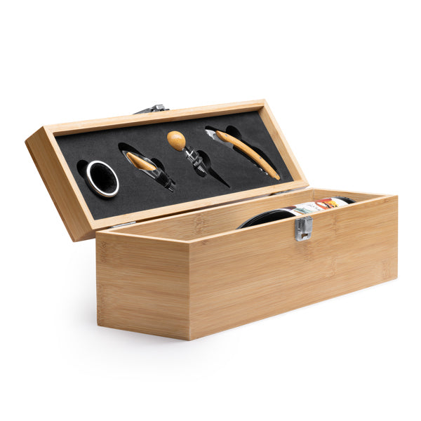 Estuche para Botella de Vino y Accesorios