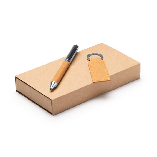 Set de bolígrafo y llavero