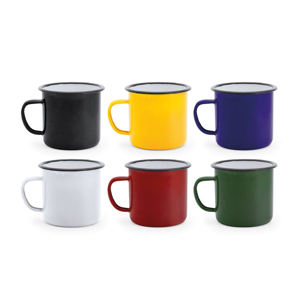 Taza Metálica Retro