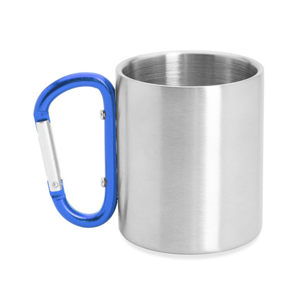 Taza Metálica con Mosquetón