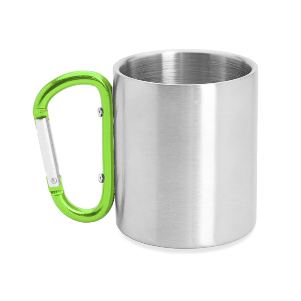 Taza Metálica con Mosquetón