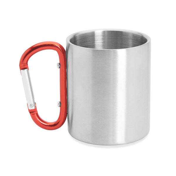 Taza Metálica con Mosquetón