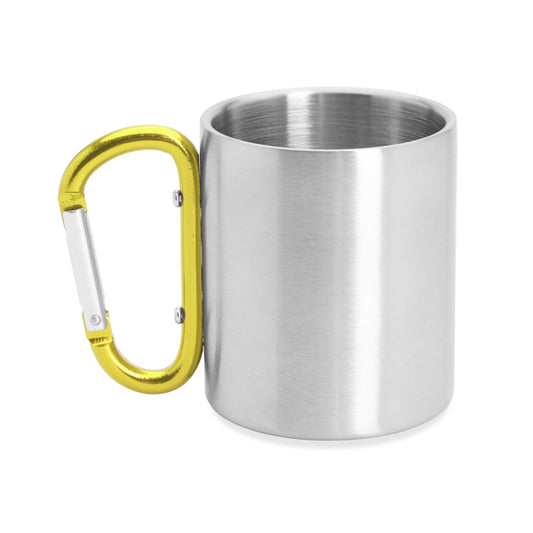 Taza Metálica con Mosquetón